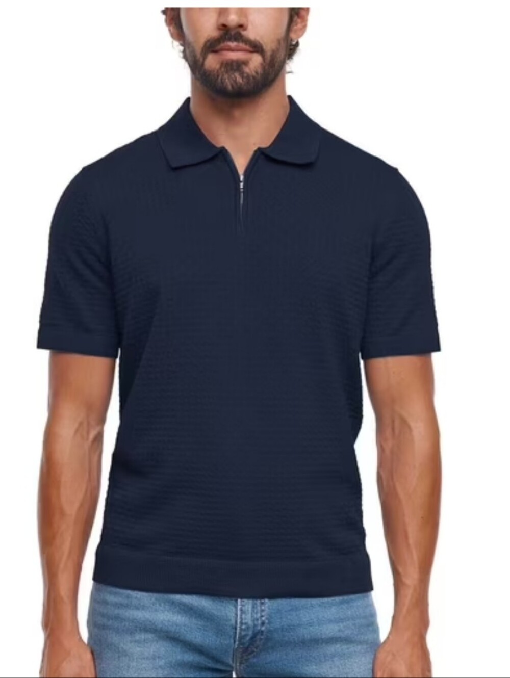 Express Zip Sweater Polo NWT